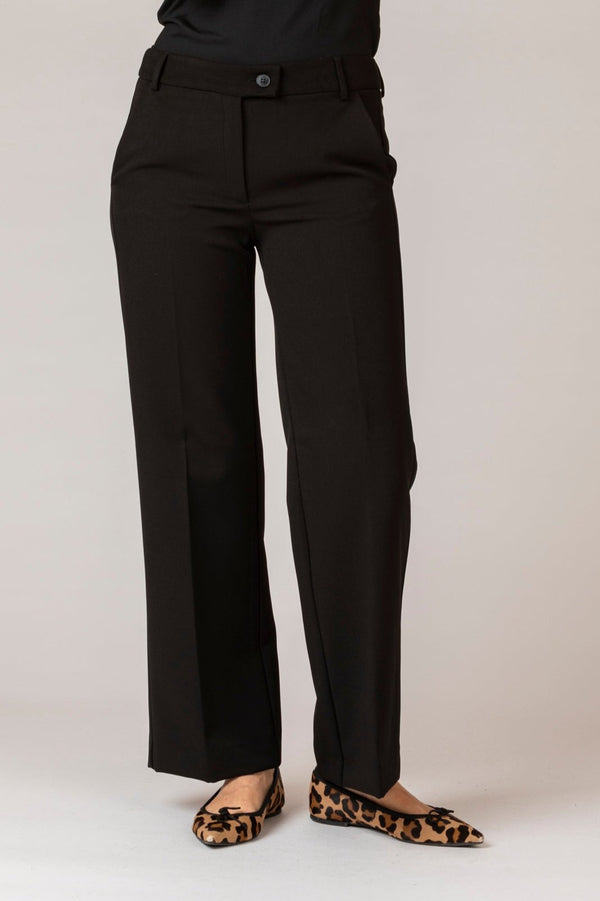 Efebo Long Black Trousers | EMME