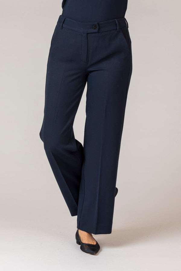 Efebo Long Navy Trousers | EMME