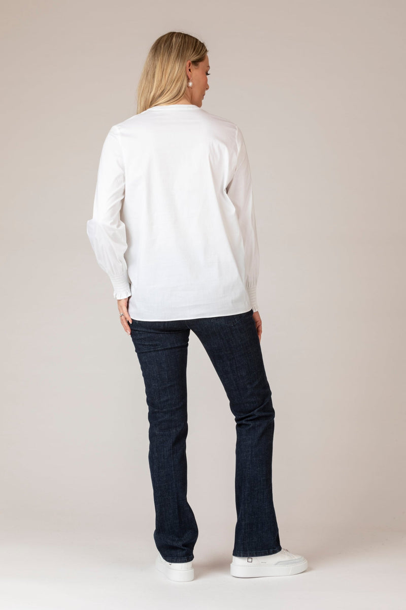 Vivi White Blouse | Brax