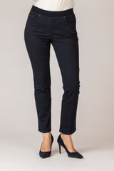 Pamina Navy Pull-On Trousers | Brax