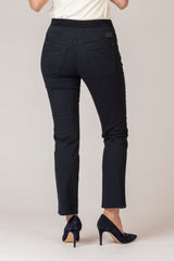 Pamina Navy Pull-On Trousers | Brax