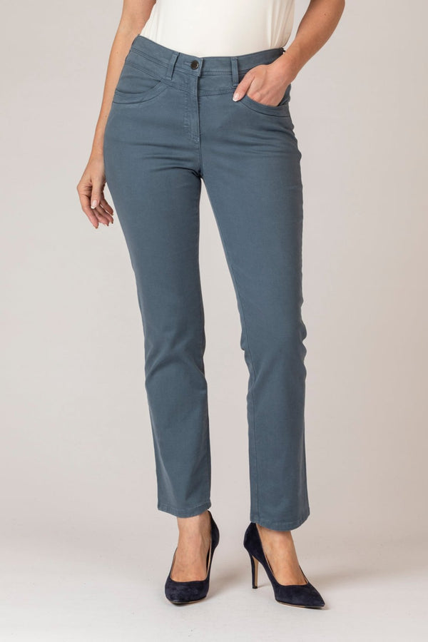 Laura Smokey Blue Trousers | Brax