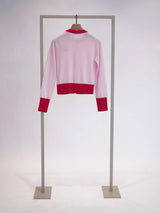 Karen Two Tone Cashmere Cardigan 1003 | Herzens