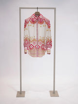Printed Silk Shirt 6079 | Herzens