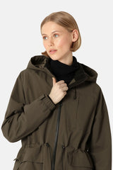 Thermal01 Long Winter Coat in Wren | Ilse Jacobsen Hornbæk