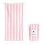 Malibu Pink Quick Dry Beach Towels - Medium | Dock & Bay