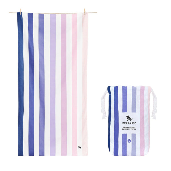 Dusk to Dawn Quick Dry Beach Towels - Large | Dock & Bay