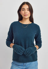 Cosy Gloves in Deep Teal | Untouched World