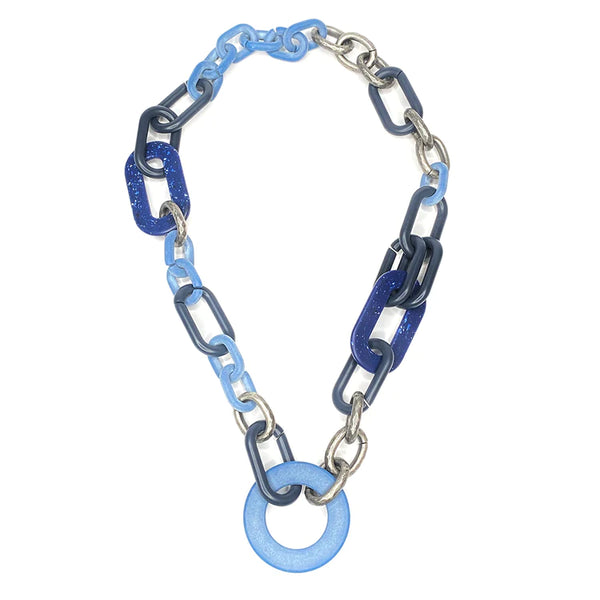Halo Necklace/Glasses Chain in Shades of Blue | Coti Vision | Sarah Thomson Melrose
