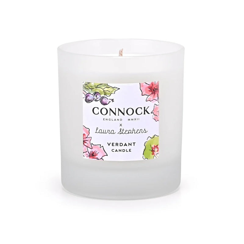 Verdant Candle | Connock x Laura Stephens