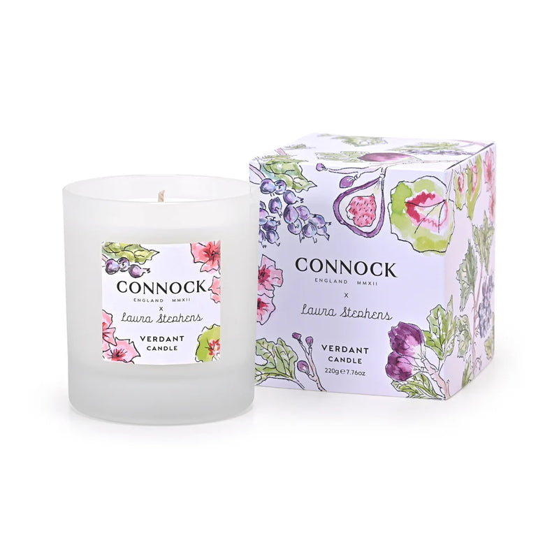 Verdant Candle | Connock x Laura Stephens