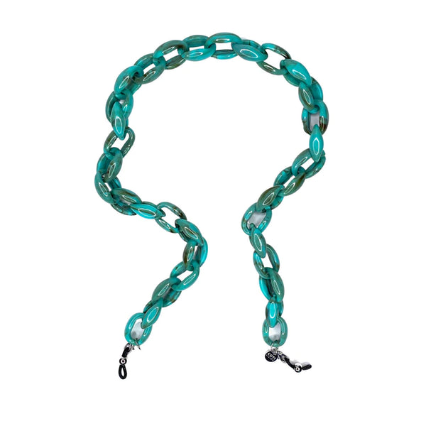 Whitby Glasses Chain | Coti Vision at Sarah Thomson | Turquoise