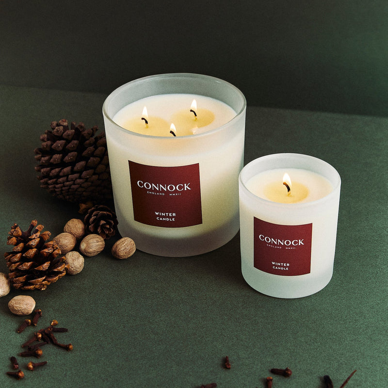 Winter 3-Wick Candle | Connock