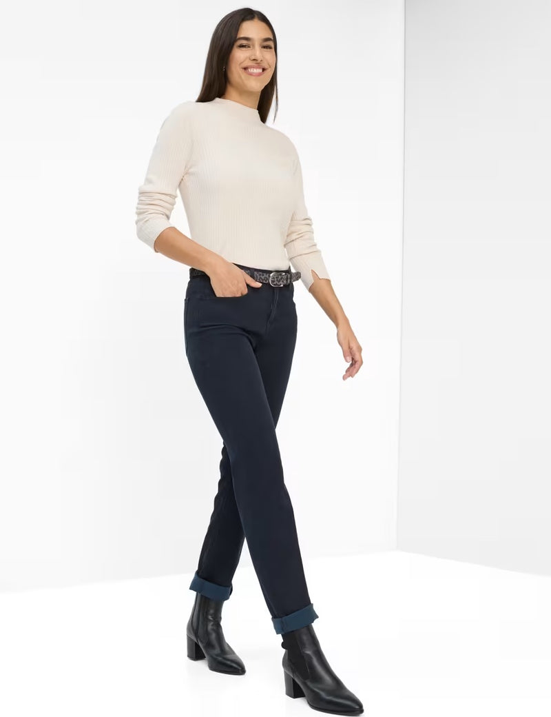 Mary Navy Winter Dream Trousers | Brax