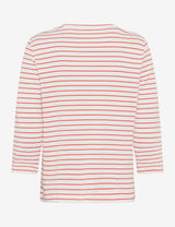 Cira Cranberry Stripe 3/4 Top | Brax