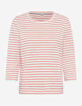 Cira Cranberry Stripe 3/4 Top | Brax