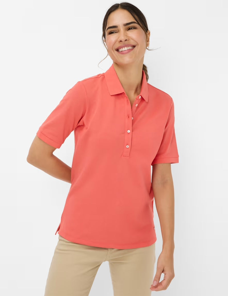 Cleo Watermelon Polo Top | Brax