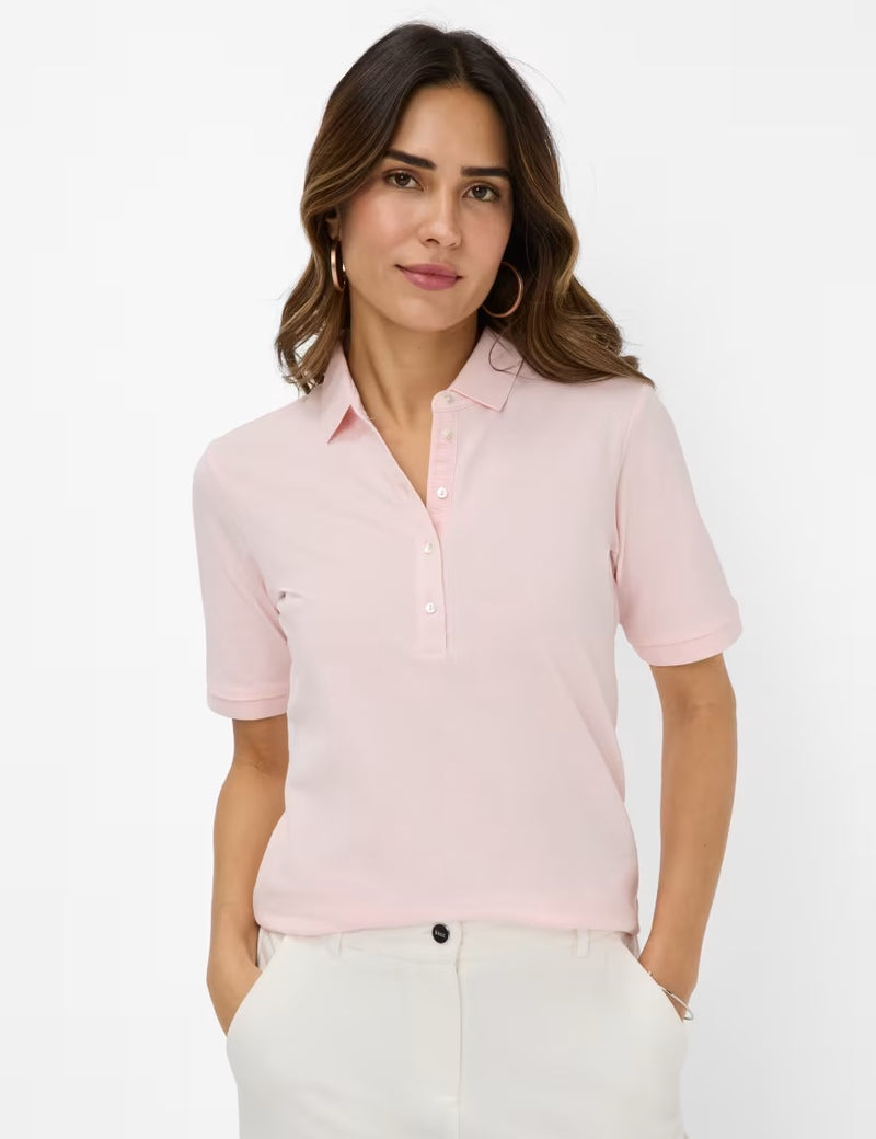 Cleo Rose Quartz Polo Top | Brax