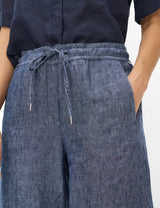 Farina Indigo Mood Linen Trousers | Brax