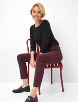 Laura New Plum Trousers | Brax