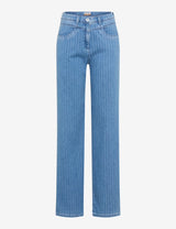 Laura Flared Stripe Jeans | Brax