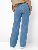 Laura Flared Stripe Jeans | Brax