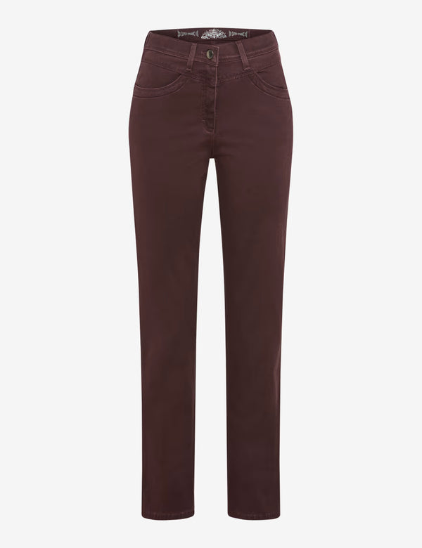 Laura New Plum Trousers | Brax