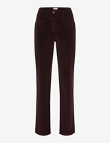 Laura New Grape Corduroy Trousers | Brax