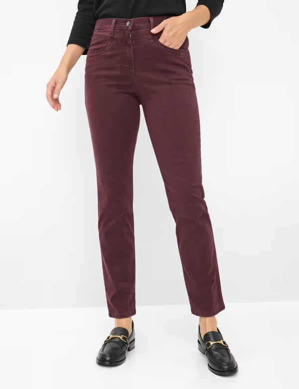 Laura New Plum Trousers | Brax