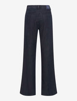 Maine Clean Dark Blue Denim Wide Leg Jeans | Brax