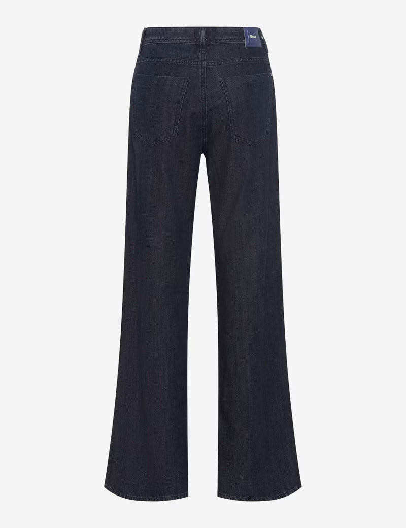 Maine Clean Dark Blue Denim Wide Leg Jeans | Brax