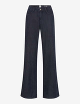 Maine Clean Dark Blue Denim Wide Leg Jeans | Brax