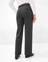 Maine Grey Jersey Wide Leg Trousers | Brax