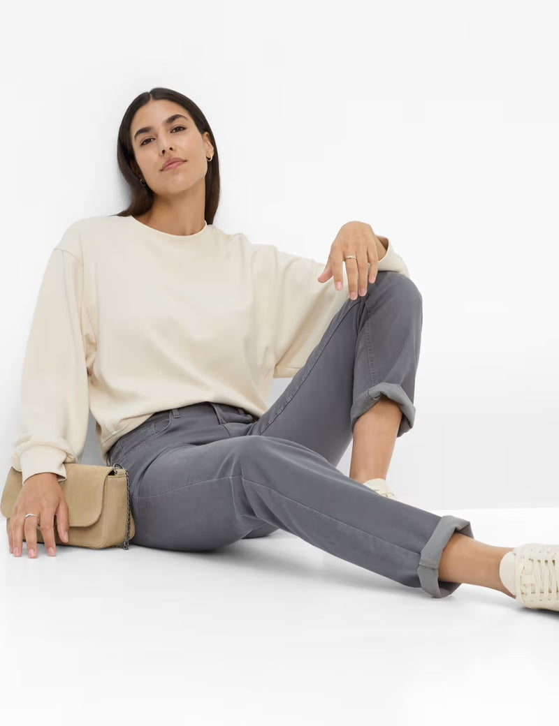 Mary Smoke Grey Winter Dream Trousers | Brax