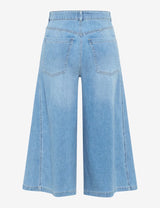 Melli S Cropped Denim Culottes in Light Blue | Brax