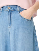 Melli S Cropped Denim Culottes in Light Blue | Brax
