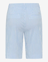 Mia B Blue Striped Shorts | Brax