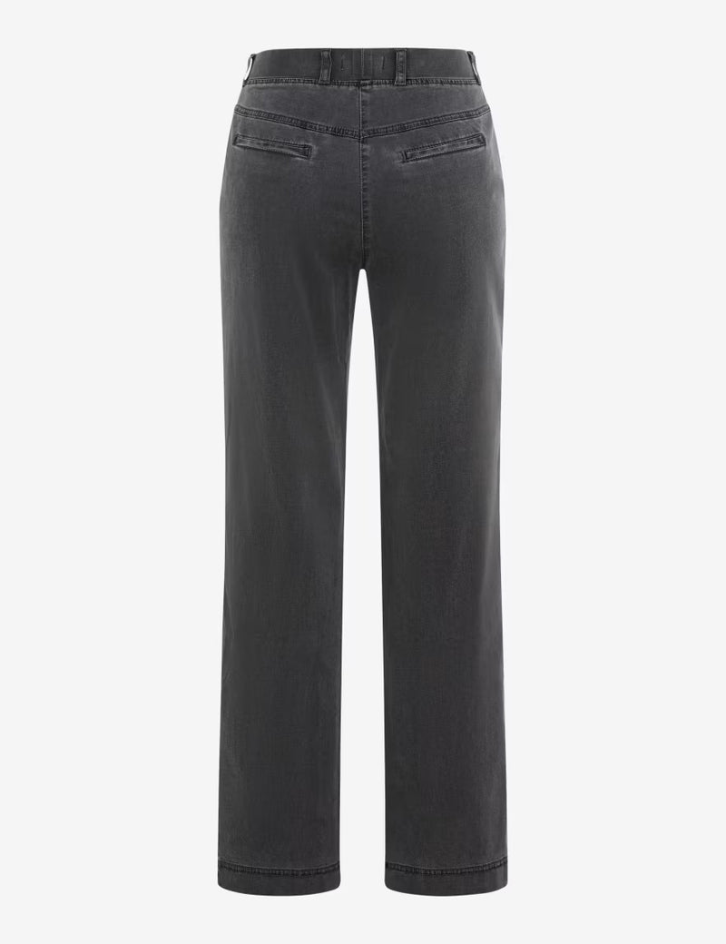 Pam Flared Pull-On Anthracite Jeans | Brax