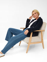 Pam Flared Pull-On Stone Blue Jeans | Brax