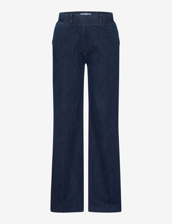 Pam Flared Pull-On Dark Blue Jeans | Brax