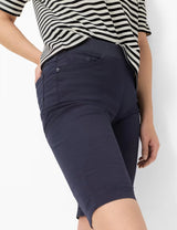 Pamina Bermuda Pull-On Navy Shorts | Brax