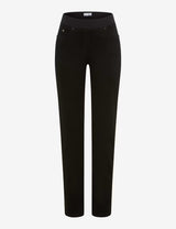 Pamina Black Pull-On Trousers | Brax