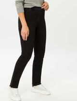 Pamina Black Pull-On Trousers | Brax