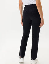 Pamina Dark Navy Pull-On Trousers | Brax