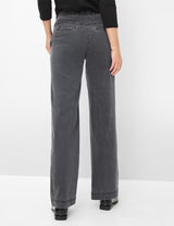 Pam Flared Pull-On Anthracite Jeans | Brax