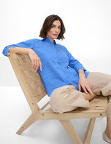 Vicki Sapphire Blue Linen Shirt | Brax