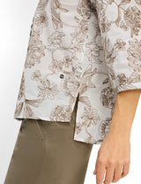 Vicki Mocha Floral Shirt | Brax