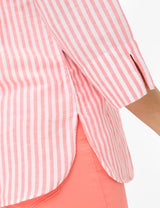 Vicki Watermelon Striped Linen Shirt | Brax