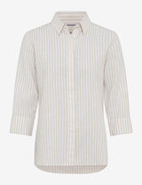 Vicki Almond Striped Linen Shirt | Brax