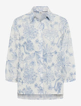 Vicki Blue Floral Shirt | Brax